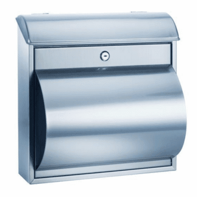 Inox poštni nabiralnik TOP 2 Inox poštni nabiralnik z dodatnim predalom za časopis – odporen, eleganten in praktičen. Nerjaveče jeklo, varnostna ključavnica in moderna oblika. inox poštni nabiralnik TOP 11ST oprema